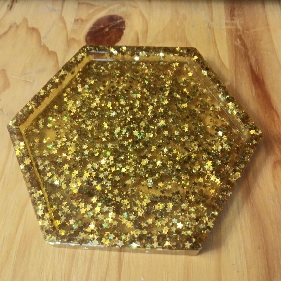 Coaster Set Handmade Sparkles - Picture 6 of 8